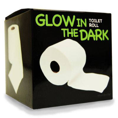glow in the dark toilet paper packaging